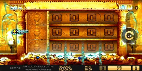 The Golden Vault Of The Pharaohs Power Bet Slot Grátis